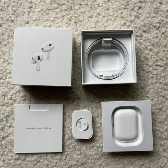 Apple AirPods Pro 2nd Generation Wireless Earbud MagSafe USB-C Charging Case